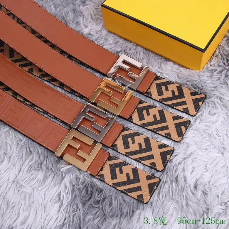 Fendi Belt 38mmX95-125cm 7D87